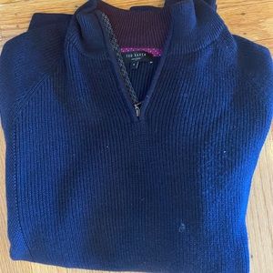 Ted Baker quarter zip sweater
